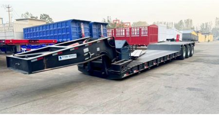 3 Axle Removable Gooseneck Trailer for Sale in Mauritania
