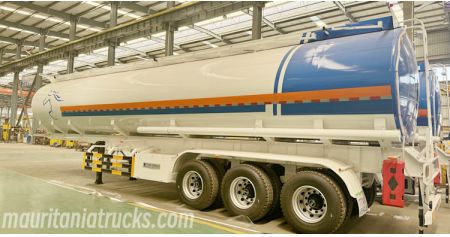 Tri Axle Fuel Tanker Trailer will be sent to Mauritania