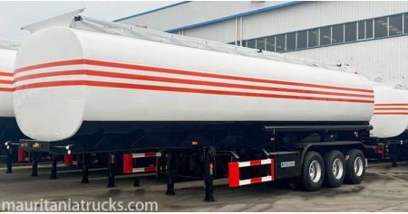 3 Axle 45000 Liters Diesel Fuel Tanker will be Sent to Mauritania