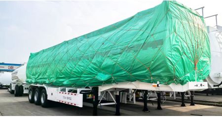 3 Axle Diesel Tanker Trailer will be Sent to Mauritania