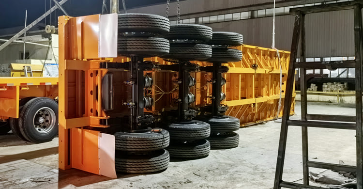 40 Ft Flat Bed Semi Trailer for Sale in Mauritania 