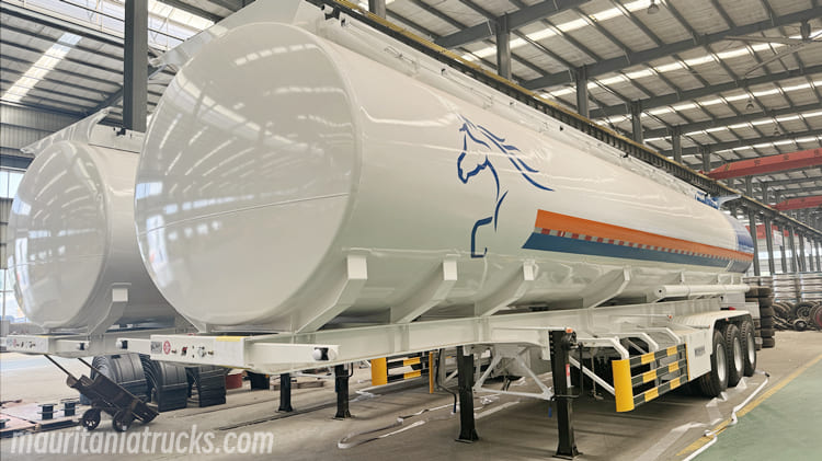 Tri Axle Fuel Tanker Trailer Price in Mauritania