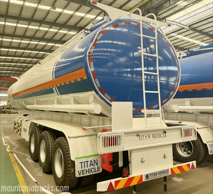 Tri Axle Fuel Tanker Trailer Price in Mauritania