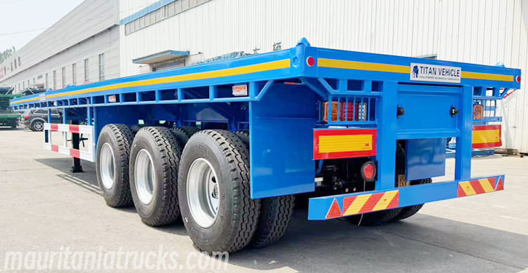 40 Foot Semi Flatbed Trailer for Sale in Mauritania