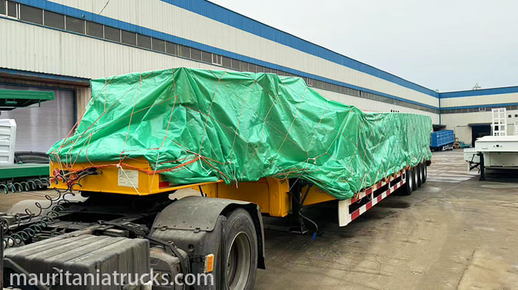 4 Axle 40 Feet Low Bed Trailer for Sale in Mauritania, Nouakchott