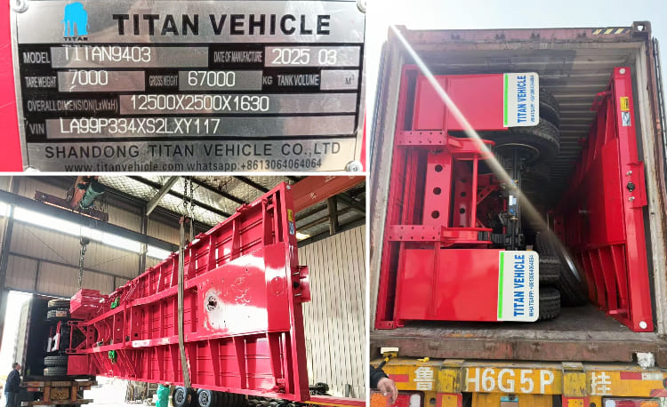 40 Foot Flatbed Trailer for Sale in Mauritania