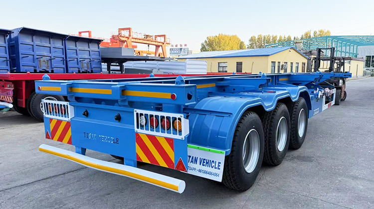 40 Ft Container Chassis Trailer for Sale in Mauritania