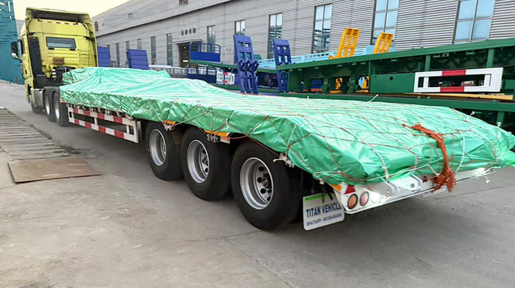 40 Feet Low Bed Trailer for Sale in Mauritania 40 Feet Low Bed Trailer for Sale in Mauritania 40 Feet Low Bed Trailer for Sale in Mauritania