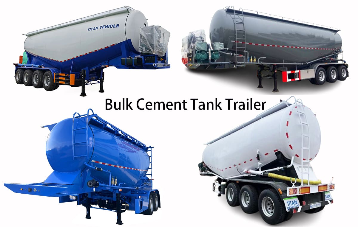 Bulk Cement Tank Trailer for Sale in Mauritania