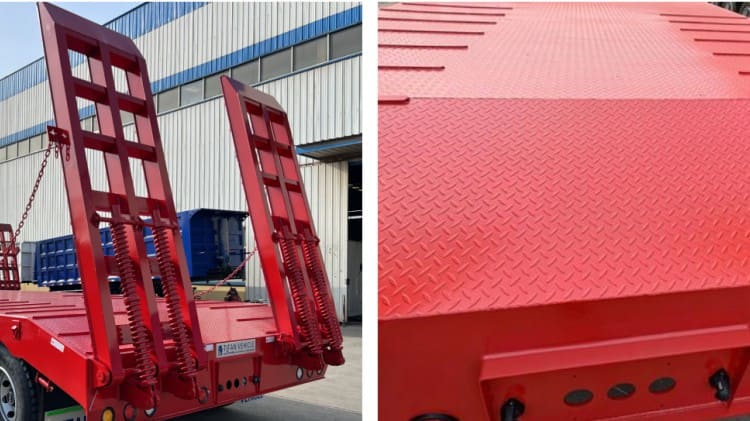 Lowbed trailer