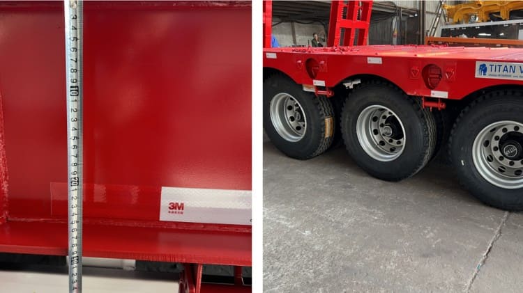 lowbed trailer