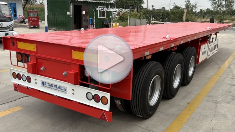 20Ft Flat bed Trailer