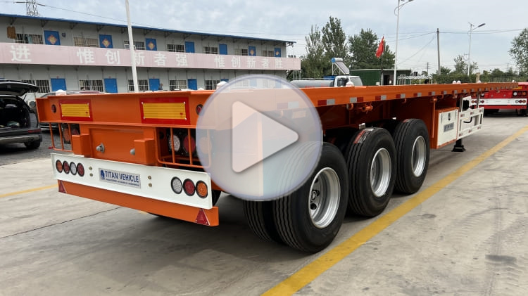 flatbed trailer