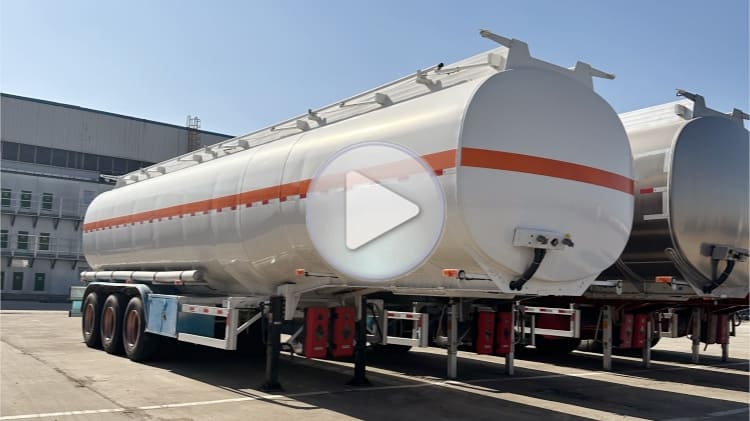 45000L Fuel Tanker Trailers Price for Sale in Mauritania 