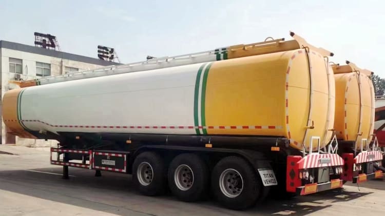 50000L Petrol Tanker Trailers for Sale | Gasoline Tanker in Mauritania