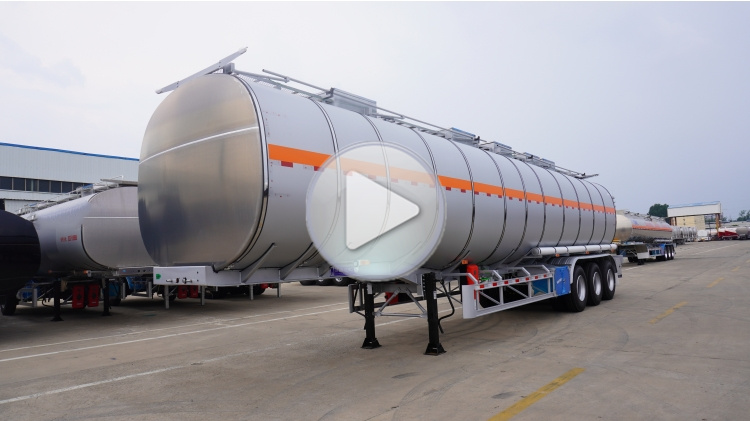 Stainless Steel Tanker Trailer