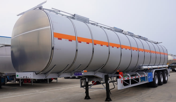 Stainless Steel Tanker Trailer for Sale | Semi Tanker Trailer in Mauritania