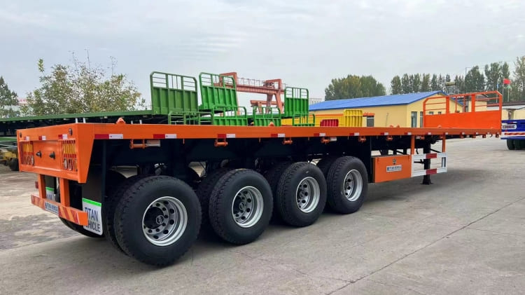 flatbed trailer