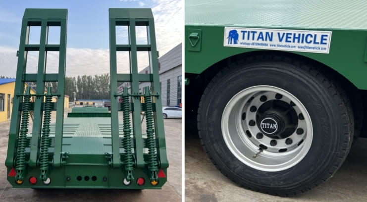4 Axle Lowbeds Truck for Sale Near Me in Mauritania