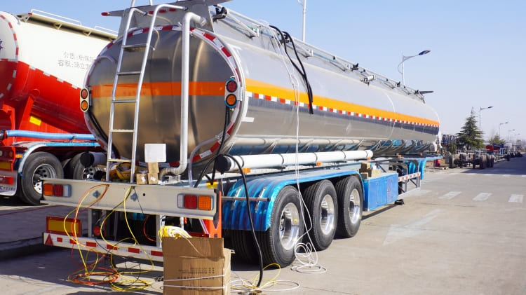 Cimc China 3 Axle Fuel Tanker Trailer Prices for Sale in Mauritania