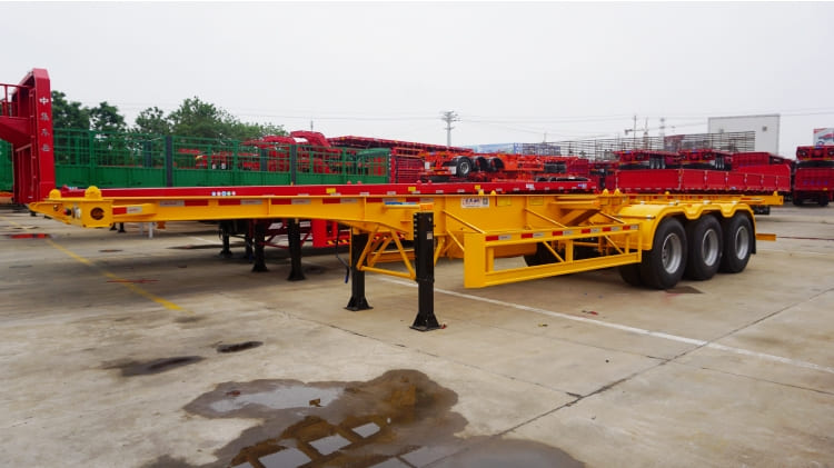 Cimc 3 Axle Container Chassis for Sale in Mauritania
