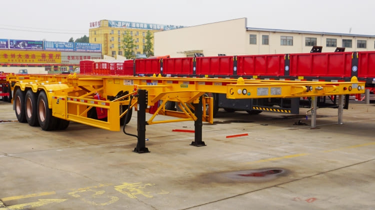 Cimc 3 Axle Container Chassis for Sale in Mauritania