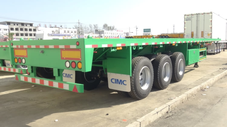 Cimc Semi Trailer | 40 Ft Flatbed Semi Trailer for Sale in Mauritania
