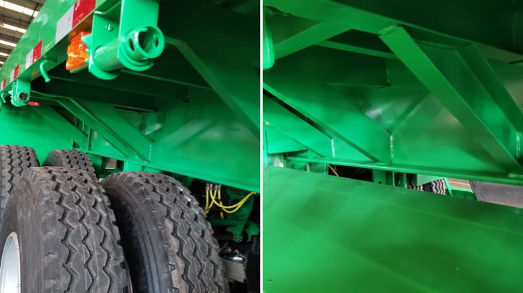 40 Ft Flatbed Semi Trailer