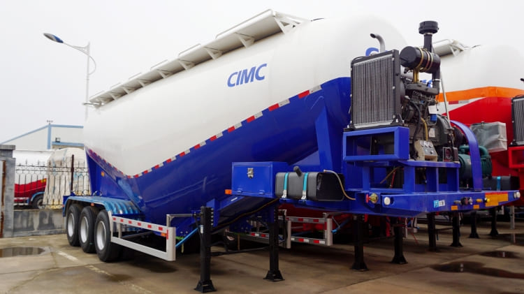 Cimc Vehicles | 3 Axle Cement Bulker Truck for Sale in Mauritania