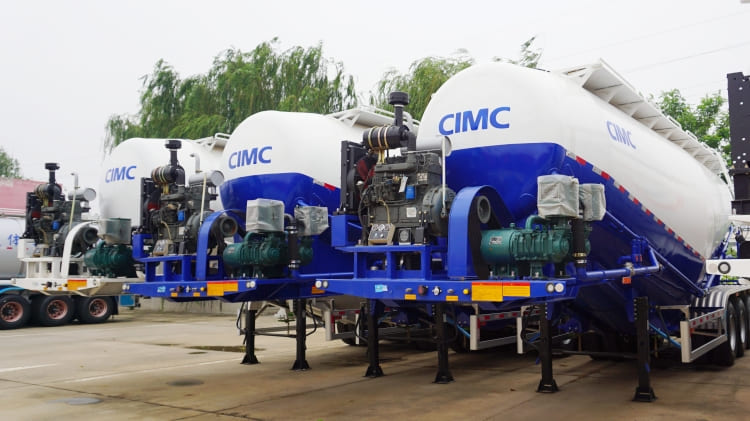 Cimc Vehicles | 3 Axle Cement Bulker Truck for Sale in Mauritania