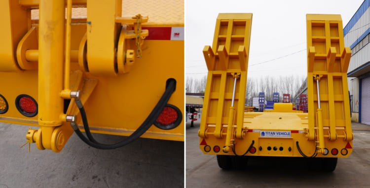 4 Axle 100 Ton Hydraulic Low Bed Truck for Sale in Mauritania