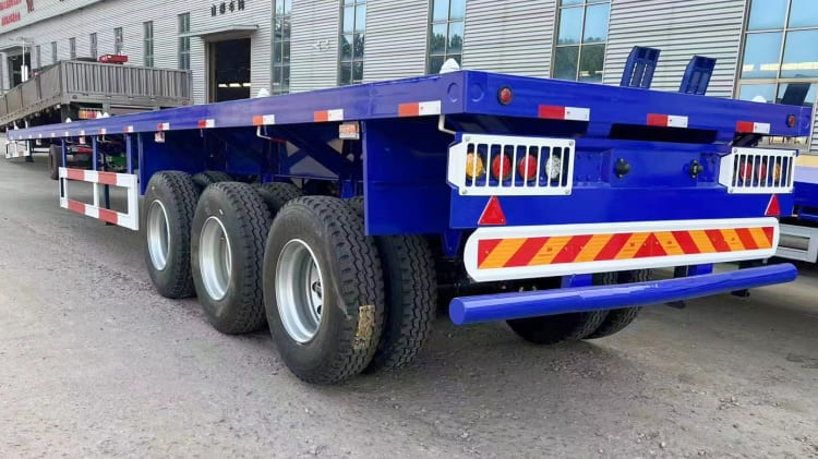40 Foot Container Flatbed Trailers | Flatbed Container for Sale in Mauritania