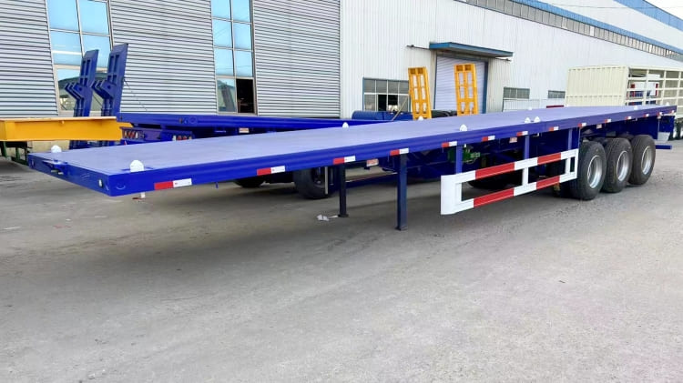 40 Foot Container Flatbed Trailers | Flatbed Container for Sale in Mauritania
