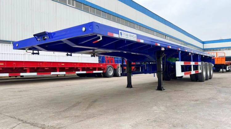 40 Foot Container Flatbed Trailers | Flatbed Container for Sale in Mauritania