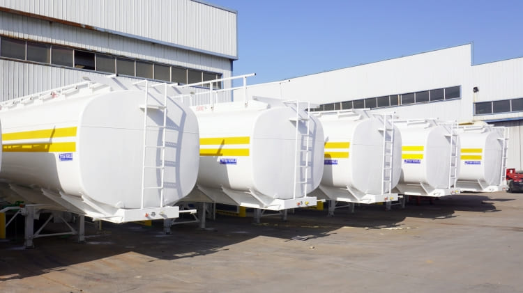 3 Axle 45000 Liter Diesel Tanker Trailer Price for Sale in Mauritania