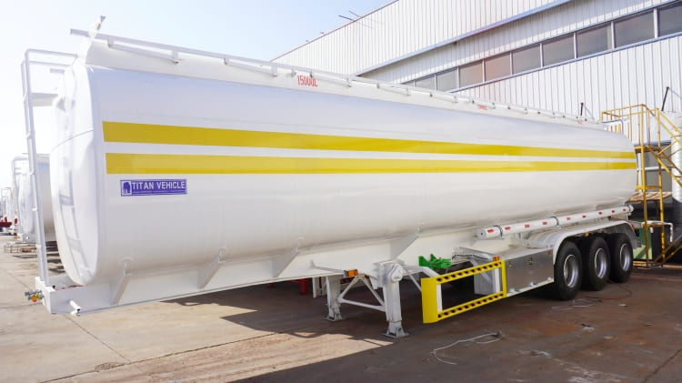 3 Axle 45000 Liter Diesel Tanker Trailer Price for Sale in Mauritania