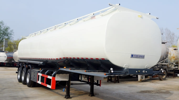 45000L 3 Axle Fuel Tanker Price for Sale in Mauritania