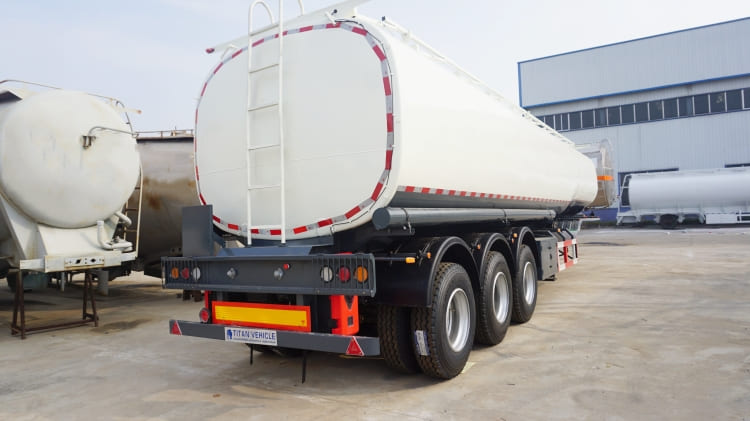 45000L 3 Axle Fuel Tanker Price for Sale in Mauritania