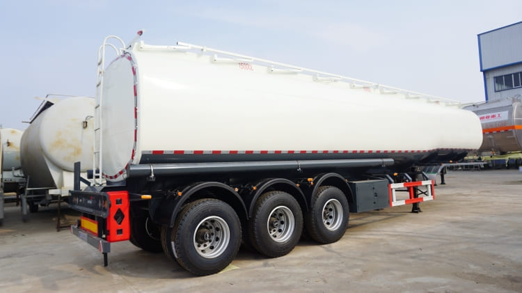 45000L 3 Axle Fuel Tanker Price for Sale in Mauritania