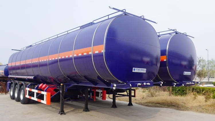 50000L Stainless Steel Tanker Trailer Manufacturer in Mauritania