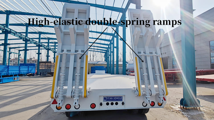 3 Axle Low Bed Trailer in Mauritania | 40 Feet Low Bed Trailer for Sale in Mauritania nouakchott