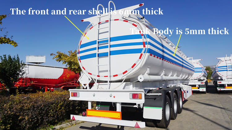 45000 Liters Diesel Tanker for Sale in Mauritania- Diesel Fuel Tanker in Nouakchott