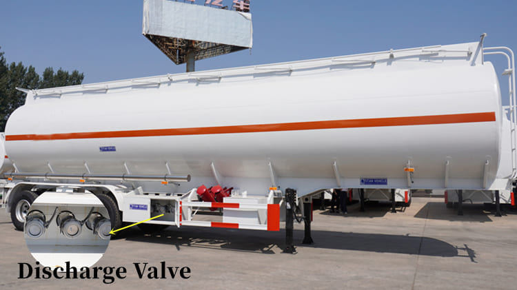 Tri Axle Fuel Tanker Trailer Price in Mauritania Nouadhibou