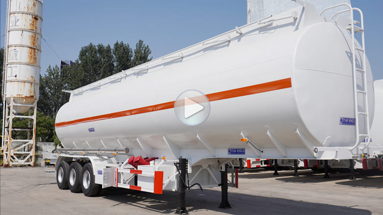 Tri Axle Fuel Tanker Trailer Price in Mauritania Nouadhibou