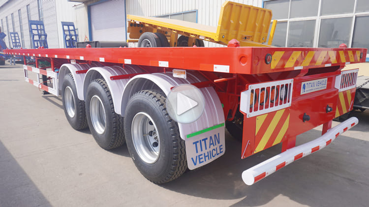 40 Foot Flatbed Trailer Price in Mauritania