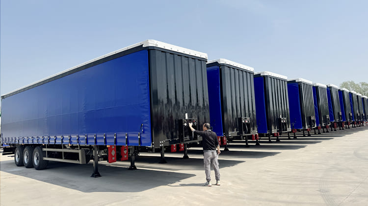 45 Ft Enclosed Box Semi Trailer for Sale in Mauritania 