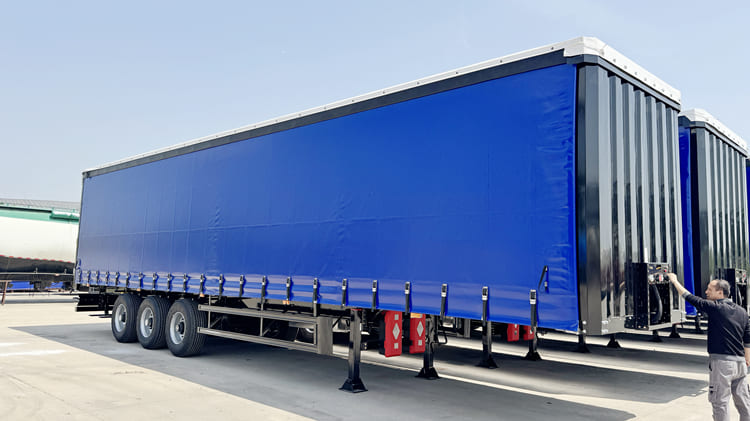 45 Ft Box Enclosed Semi Trailer for Sale in Mauritania 