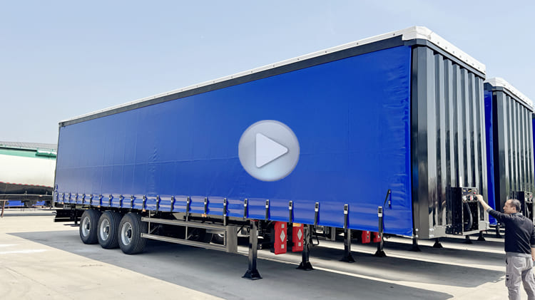45 Ft Box Enclosed Semi Trailer for Sale in Mauritania