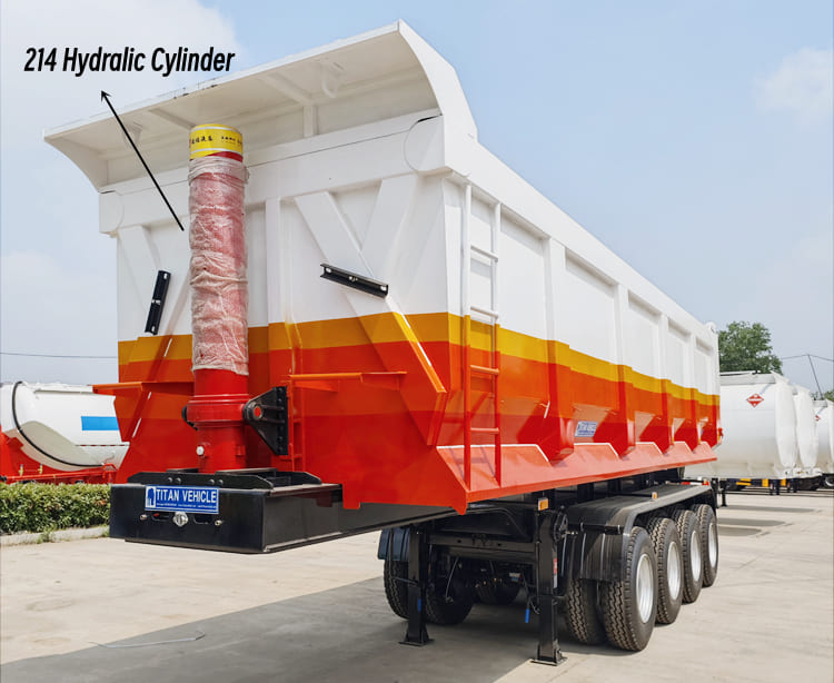 New 4 Axle Tipper Trailer for Sale Price in Mauritania