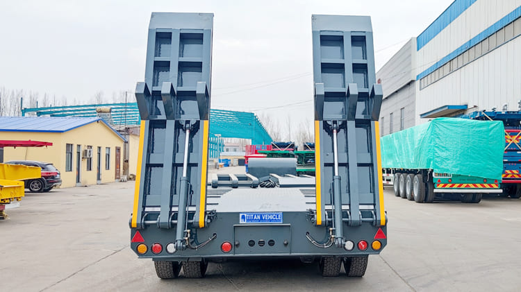 100 Tons Low Low Bed Trailer for Sale in Mauritania